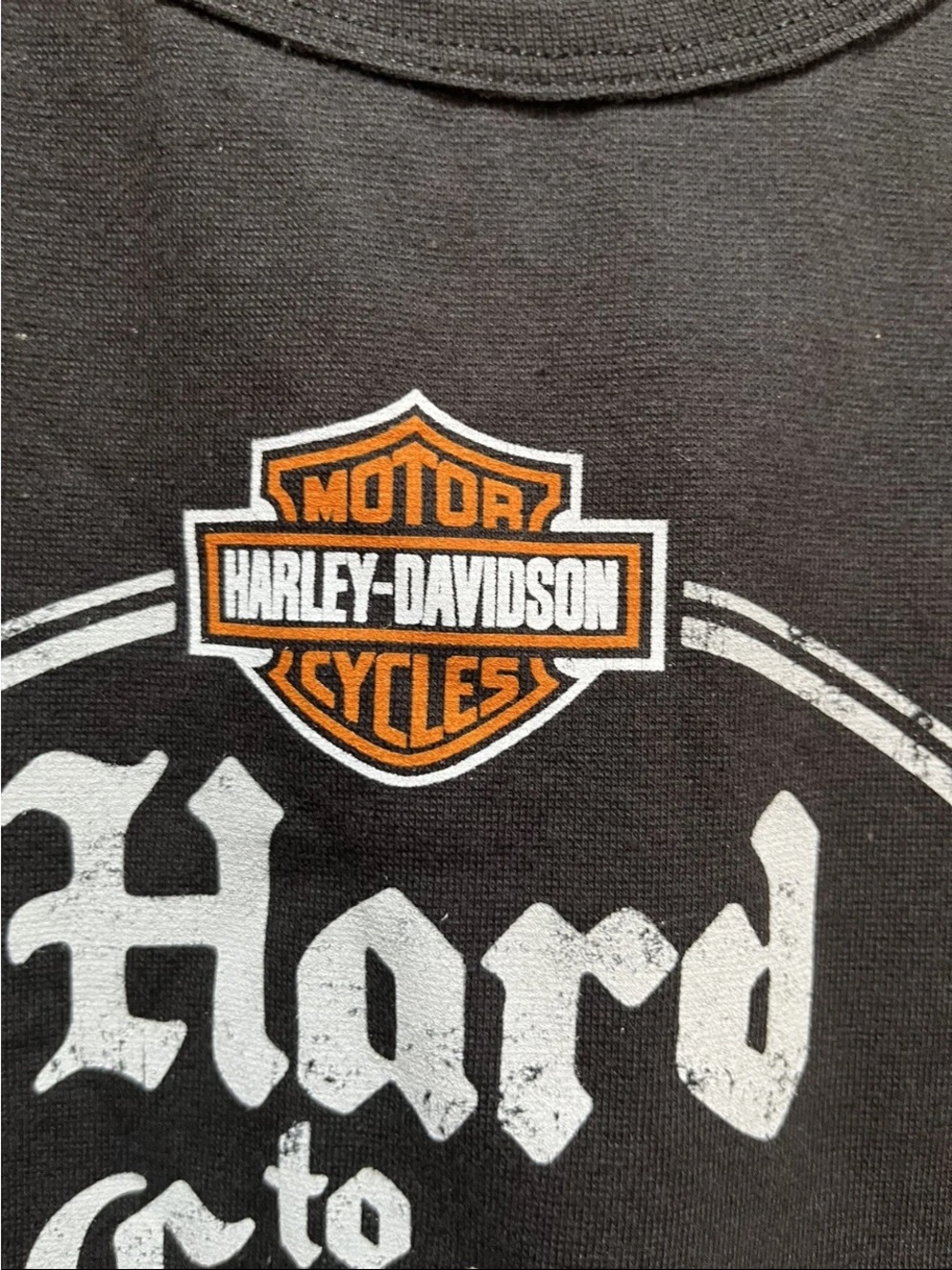 Harley Davidson Shirt Womens Medium Sleeveless Cowboy River Walk San Antonio NWT - Picture 4 of 5